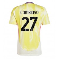 Camisa de time de futebol Juventus Andrea Cambiaso #27 Replicas 2º Equipamento 2024-25 Manga Curta